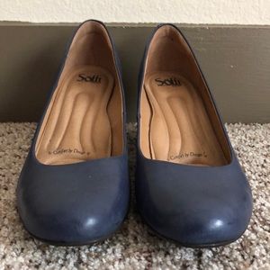SÖFFT Blue Block Comfort Heels
